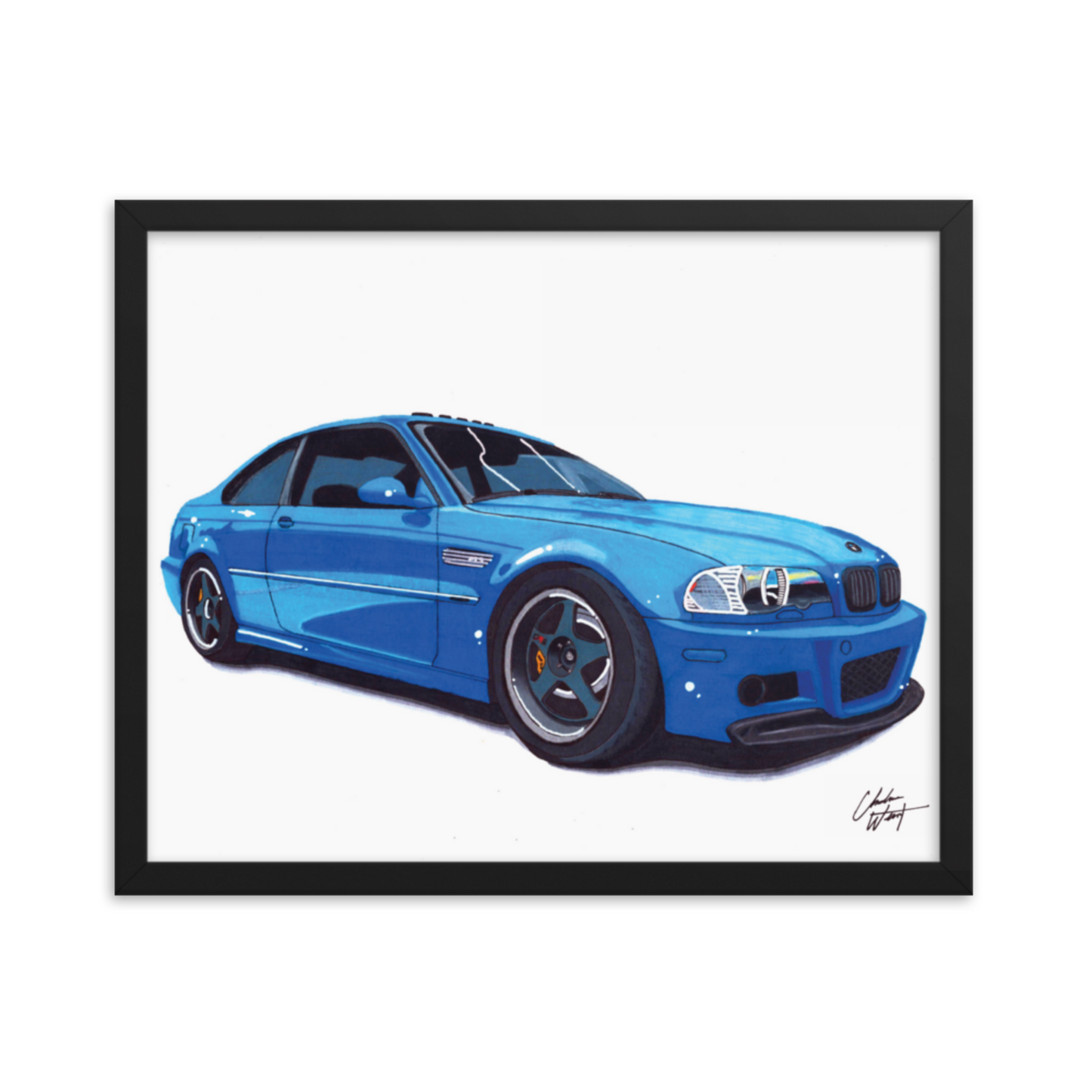 BMW M3 "Laguna Seca Blue"