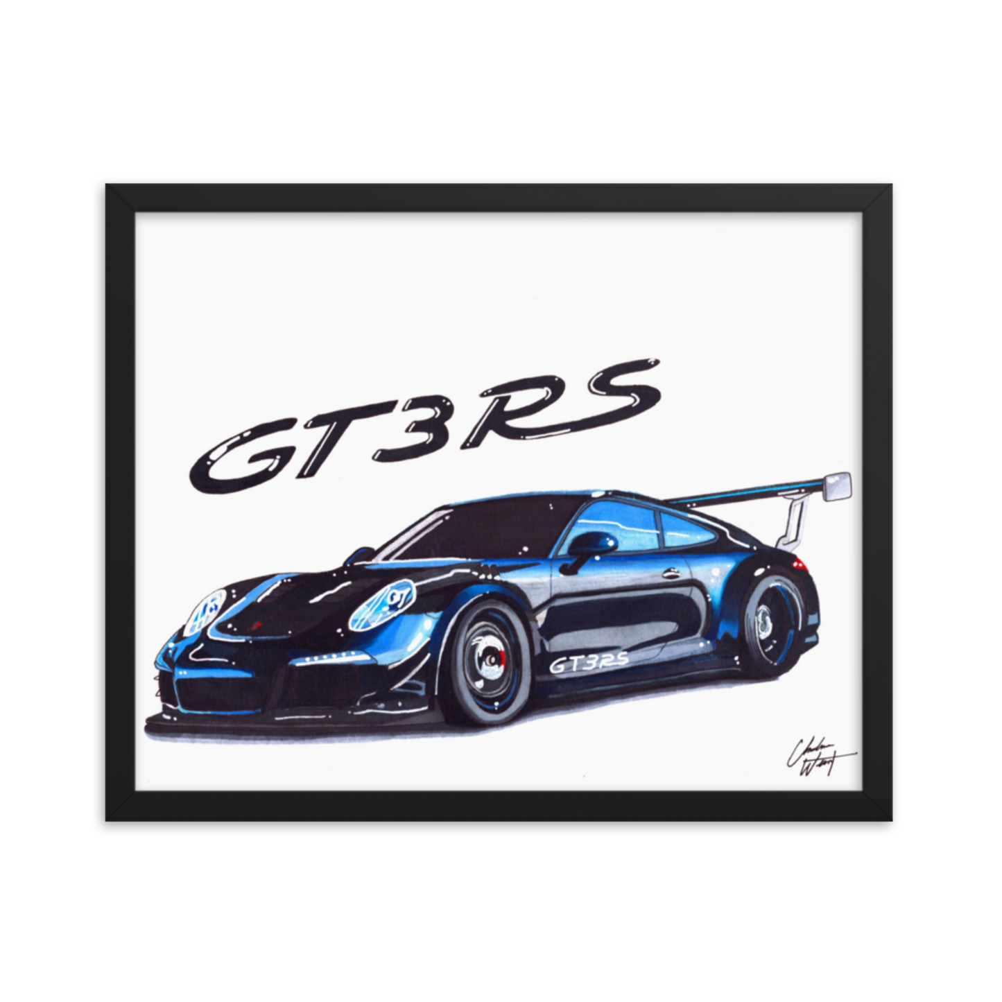 Porsche 911 GT3 RS "Jet Black"