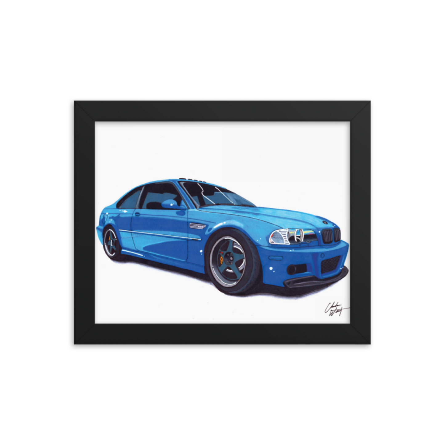 BMW M3 "Laguna Seca Blue"